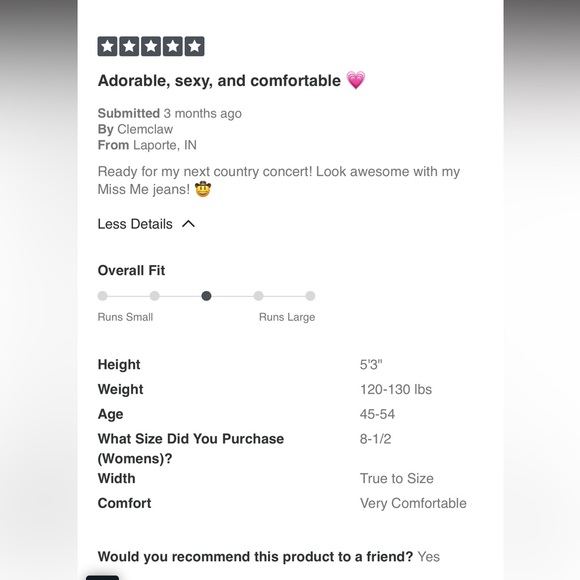 Compare at Buckle $70! Misty Fringe Western Ankle Boot - Picture 12 of 13